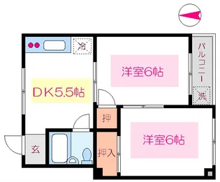 三村ビル【3階】の間取り