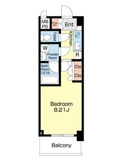 La Vert上木崎【2階】の間取り