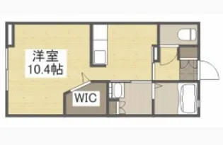 PRONUBE関 B【1階】の間取り