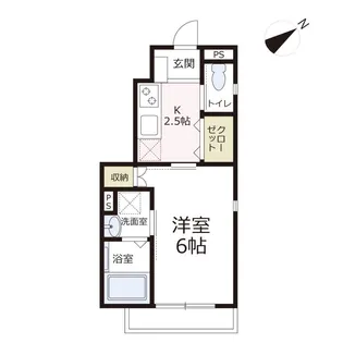 ヴィア・ラッテア【1階】の間取り