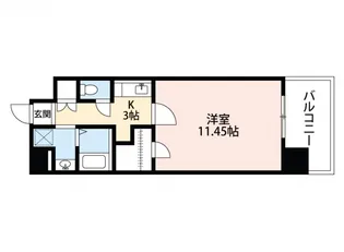 ロアール並木通り【10階】の間取り