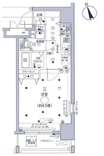 グランフォース荒川公園【4階】の間取り