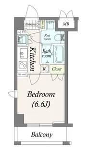 パレステュディオ代々木【4階】の間取り