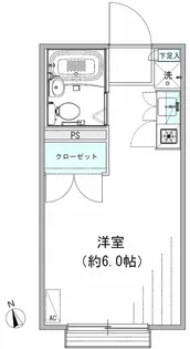 桜上水セントラルガーデン【1階】の間取り