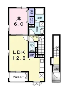 コンドミニアム I&M【2階】の間取り