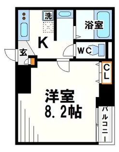 TIARA(ティアラ)【2階】の間取り