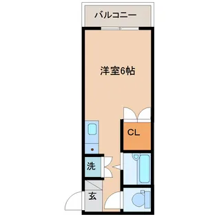 セントラルフィールド【2階】の間取り