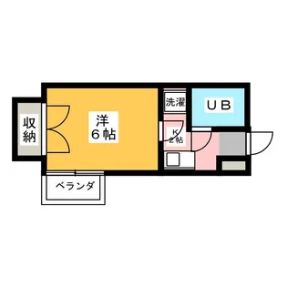 ドミールあざみ野【1階】の間取り