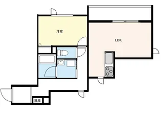 エスペランサ【3階】の間取り