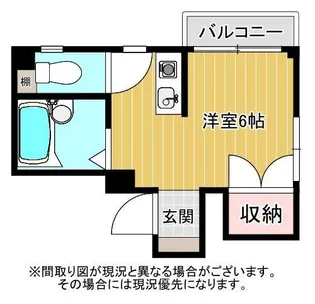 ジェネシスビル【2階】の間取り