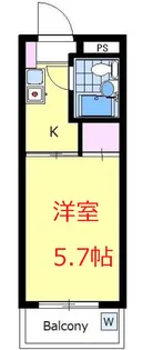 ハイタウン蒲田【4階】の間取り
