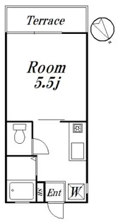アイリス荻窪【1階】の間取り