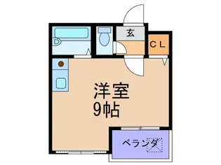 ヴァイオレット出来島【2階】の間取り