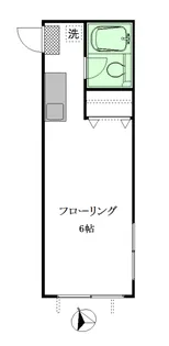 上目黒ハイツ【2階】の間取り