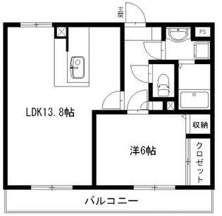 エルフィーネ【3階】の間取り