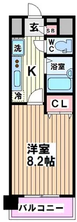 グランドガーラ代田橋【5階】の間取り