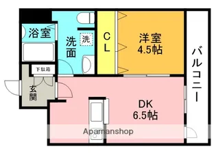 レオンズビル【8階】の間取り