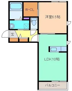 メゾン・ド・ソレイユ(ShaMaison)B【1階】の間取り