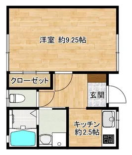 ベストハイツ【2階】の間取り