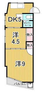 サンライトマンション【3階】の間取り