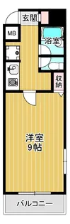 ベルエキップ・オグラン【6階】の間取り