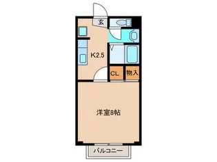 エルフィーナ【1階】の間取り