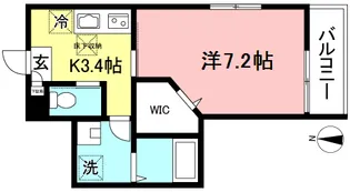 レスコ経堂【1階】の間取り