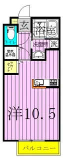 メゾンアトム【2階】の間取り