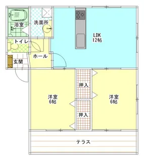 スワローA【2階】の間取り