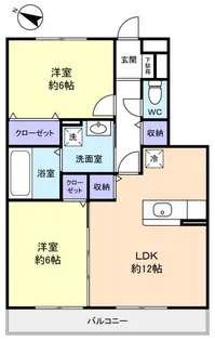 ティエラ奏の杜【3階】の間取り