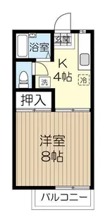 エンゼルハイツ【1階】の間取り