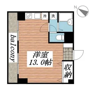 メゾン・ド・ヴィレ鷺沼【4階】の間取り