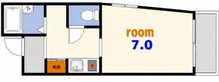 ポレスターキンヤ【4階】の間取り