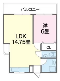 テラスマリアI(K)【4階】の間取り
