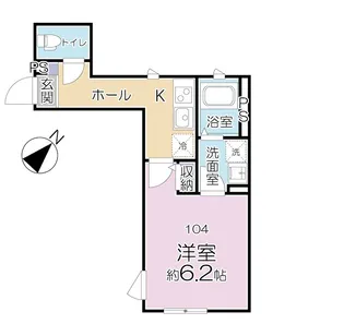デリカ【1階】の間取り
