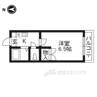 メゾン桃栄2【1階】の間取り