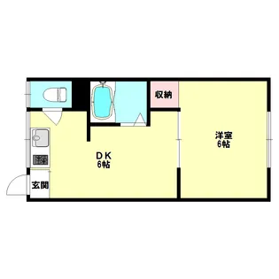 村井文化【1階】の間取り
