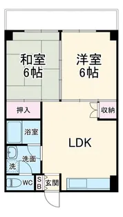 UKマンション【3階】の間取り
