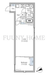エスジーコート学芸大学【3階】の間取り