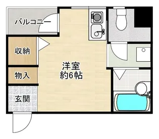 井上ビル5号館【4階】の間取り