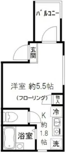 MELDIA梅田B【3階】の間取り