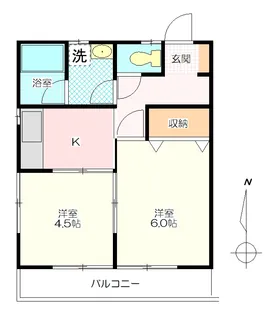 レクトハウス【2階】の間取り