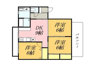 パーフン・デラ・ルーンI【2階】の間取り