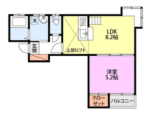 セレンディピティ【2階】の間取り