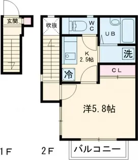 フローラの間取り