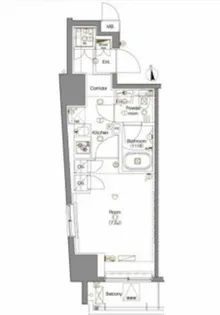 レアライズ秋葉原【7階】の間取り