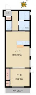 La vie 本郷 WEST【3階】の間取り
