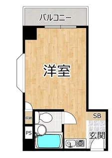 REBANGA十三アパートメント【7階】の間取り