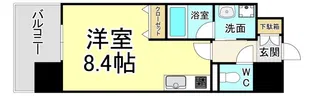 ルークス紅梅【5階】の間取り
