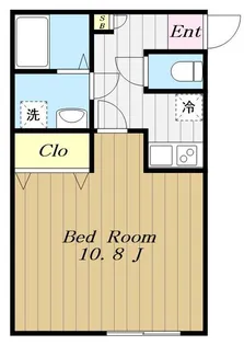 Ambition唐木田【1】【1階】の間取り